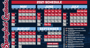 Springfield Cardinals 2021 Schedule