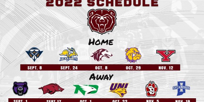 Bears Finalize 2022 Football Schedule