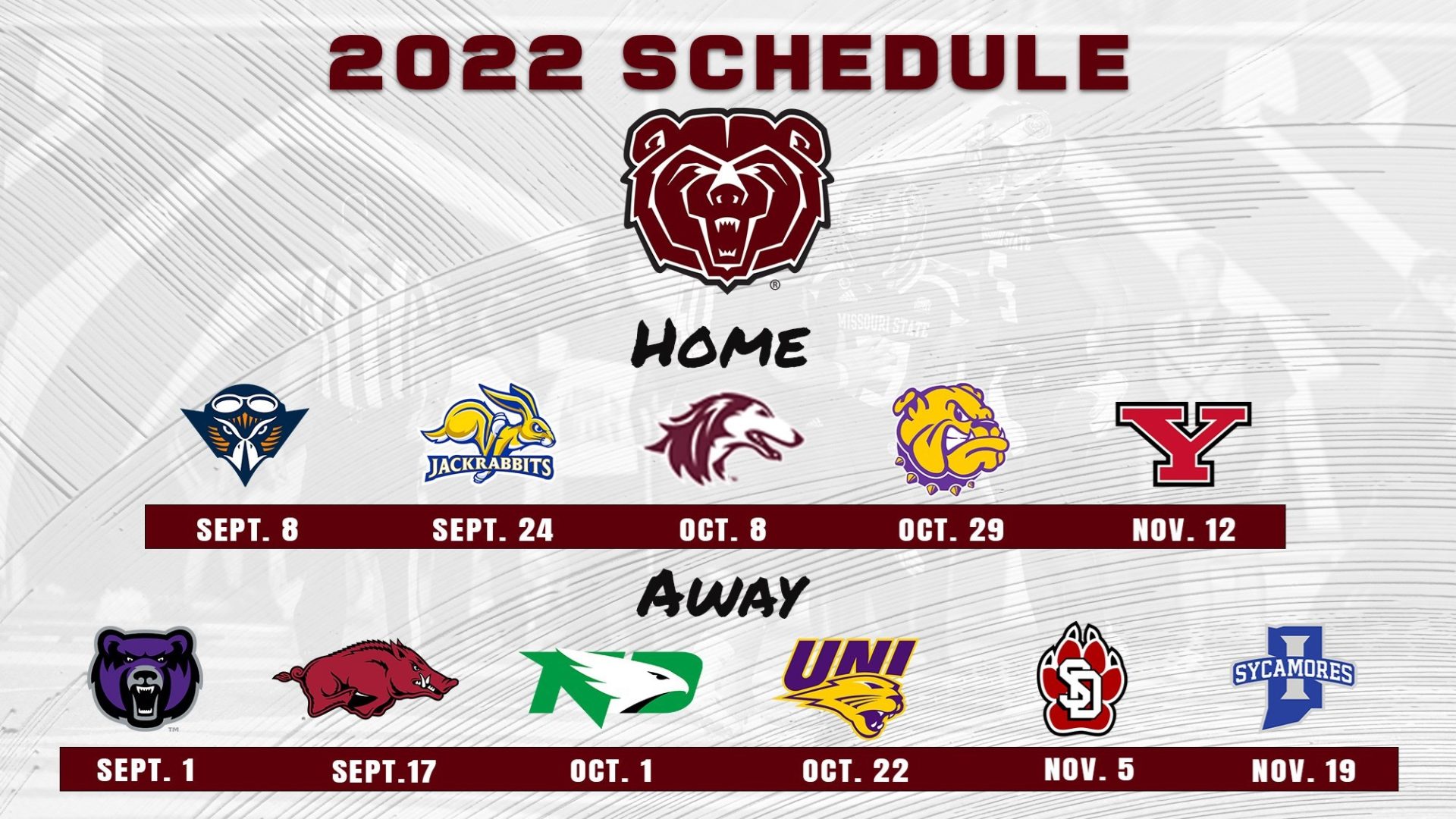 Bears Finalize 2022 Football Schedule | 96.9 The Jock