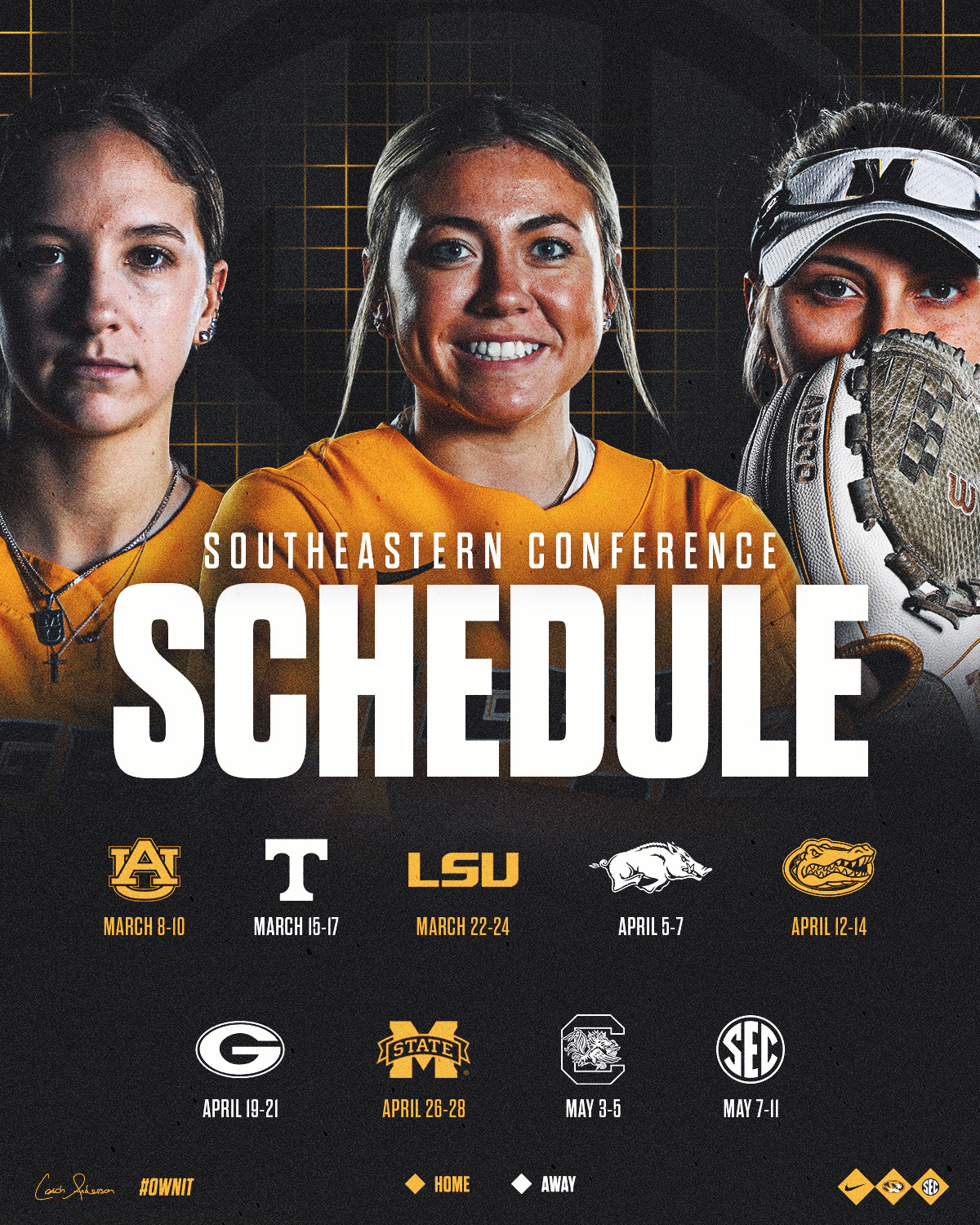 Southeastern Conference Announces 2024 Softball Schedule 96.9 The Jock