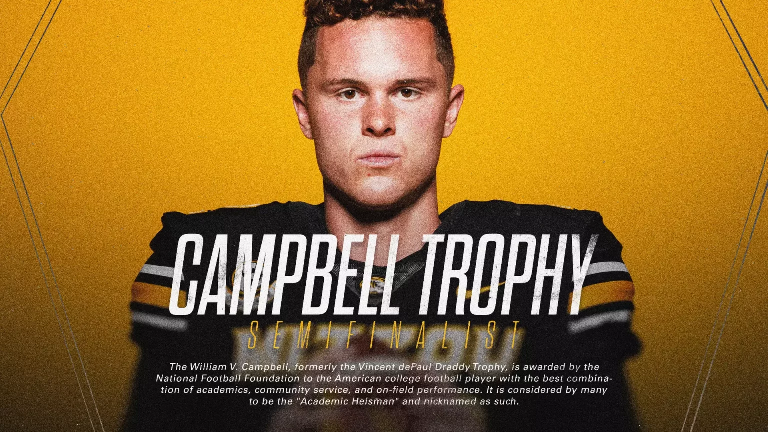 Brady Cook Named Semifinalist for 2024 William V. Campbell Trophy® 96