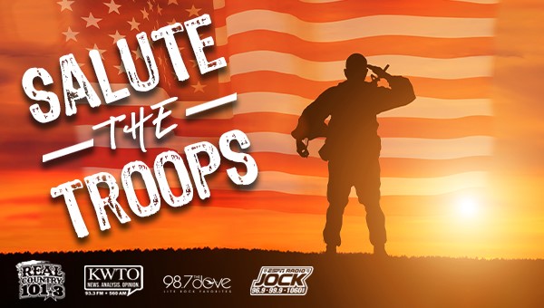 salute the troops logo