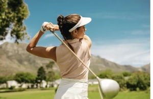 female golfer picture